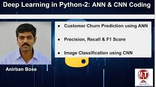 Deep Learning in Python-2: ANN & CNN Coding
