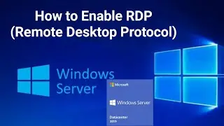 How to enable Remote Desktop Protocol (RDP) in Windows Server 🪟
