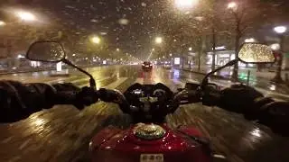 ❄ PARIS Sous La Neige ! ❄ Présentation CB125F