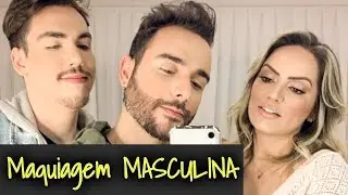 MAKE PARA PELE MASCULINA - Aprenda os truques para o dia a dia!