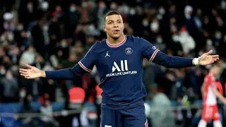 Paris saint Germain game, with Mbappe