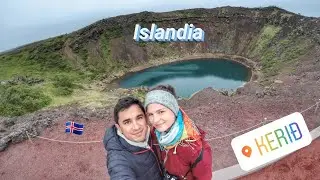 Kerið: El Lago en el Cráter Volcánico – Islandia 🇮🇸