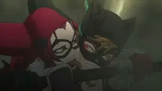 Harley Quinn Licking Catwoman Cheeks