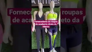 Fornecedores de roupas de academia para revender direto da fábrica