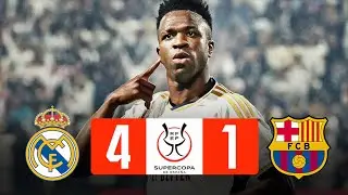 Real Madrid vs Barcelona [4-1], Super Cup Final 2024 - MATCH REVIEW