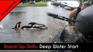 Stand Up Jet Ski Skills: Deep Water Start