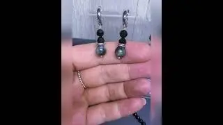 🖤🩶🖤Чёрный Турмалин + Кошачий Глаз