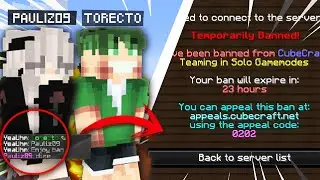 😱NOS AMENAZAN por SUPUESTO TEAM con Pauliz09 en SKYWARS!! -Torecto