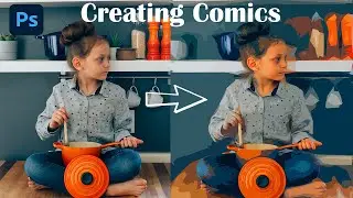 Comic/Cartoon Effect in Photoshop Tutorial!