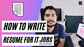 Writing A Resume For A Software Developer Position In IT Industry | Latest Resume Writing 2021