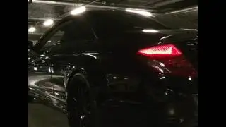 AMG CL63 on off Exhaust Sound System benz W216