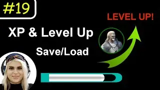 19- XP & Level System with JSON Save | Unity RPG Tutorial