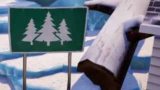 Fortnite Salty Springs Winter Prop Hunt NEW MAP RELEASE