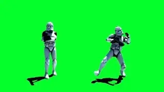 Free Green Screen Stock Footage Stormtrooper Star Wars
