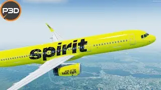 [P3D V5.1] Orlando to La Guardia ✈ FSLabs A321 ✈ Sharklets