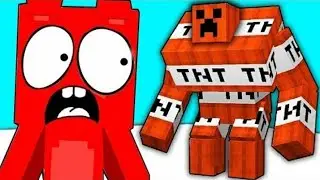 ЖЕЛЕЙНЫЙ МИШКА ПРОТИВ МУТАНТ ИЗ ДИНАМИТА В МАЙНКРАФТ ~ ИСПЫТАНИЯ МУЛЬТИК MINECRAFT ! МЕДВЕДЬ НУБ