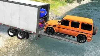Cars vs Deep Water #3 – BeamNG.Drive
