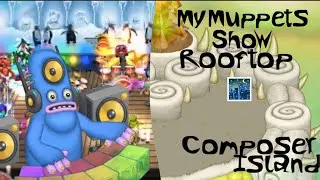 My Muppets Show Rooftop Stage. Composer Island.