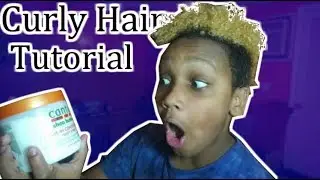 CURLY HAIR TUTORIAL P.2 (odell beckham jr hair)