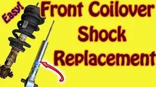 How to Replace Front Coilover Shocks on a 2014 Sierra or Silverado - Install Bilstein 5100 Coilovers