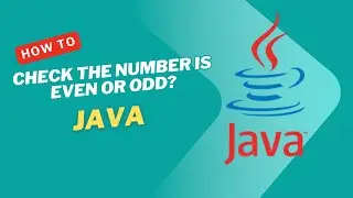 How to Check Odd or Even Number in Java | Easy Java Program for Beginners 