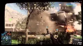 Battlefield 4 Lacang Dam T-90A BTR-90 Gameplay (PS4)