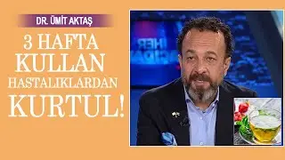 Dr Ümit Aktaş'tan grip için detoks içeceği