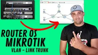 Mikrotik Router VLAN Configuration, Trunk Link - From Scratch