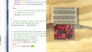 Energia Tutorial: Button state change detection