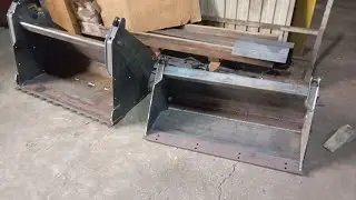 A jaw bucket for a small skid steer loader. Kit for self-assembly.