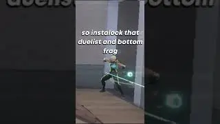Just Instalock  #shorts #valorant #adultswim #gaming
