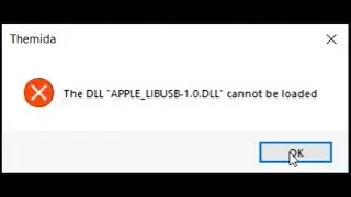 how to fix apple libusb dll error