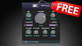 【Limited Time Free!】Best Free distortion & Bit Crusher VST Plugin? 2B Crushed, 2B Played Music