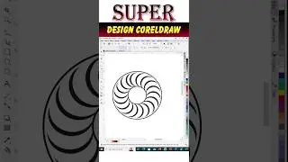 👉 SUPER CORELDRAW 🔥 DESIGN 🌟 CREATE JUST 1 MINTUE ✅ #coreldrawtutorial #creative #shortsviral