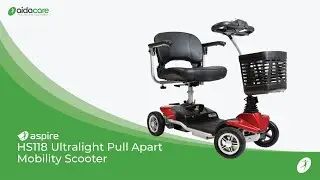 Aspire HS118 Ultralight Pull Apart Mobility Scooter | Product Spotlight