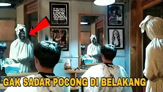 PRANK POCONG MASUK DI BARBERSHOP AUTO KOCAR KACIR