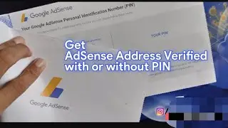 How To Verify Your AdSense Account without Pin (solved)