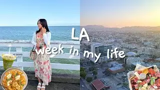 week in my life in LA | eating everything I want, new hair, & beach vibes