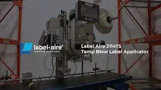 Ahearn & Soper Inc. | Label Aire - 3114TS Tamp Blow Label Applicator
