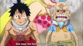 Big Mom vs Queen The battle of the Read Bean Soup