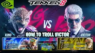 Tekken 8 King Vs Victor | How To Troll Victor 😤😤