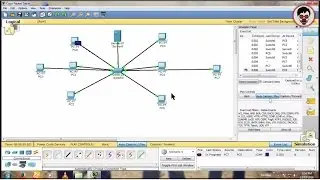 Create a connection using switch in(Cisco packet tracer)