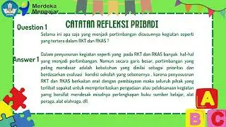 Aksi Nyata Topik Perencanaan Berbasis Data di Satuan Pendidikan (Melakukan Refleksi Perencanaan)
