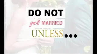 Jordan Peterson: Don't get married unless . . .