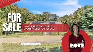 📍 ROVI Homes🚀 | Real Estate | 1594 Storrs Rd., Mansfield, CT 06268 | Amber Debettencourt