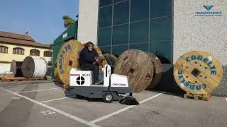 [DEMO VIDEO] DULEVO 1300 INDUSTRIAL SWEEPER - HOW DOES IT WORKS