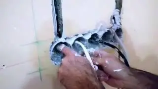 Как си монтирах вградени розетки/конзоли за контакти и ключове в зидария/мазилка