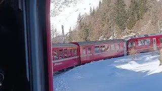 trenino del Bernina ,da  non perdere!!!