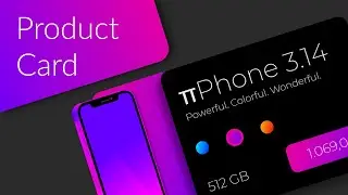 How to build a product card // HTML & CSS in-depth (grid layout)
