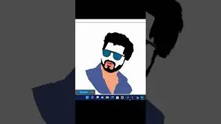 Draw Awesome Pic Vijay sir using Python Turtle  | 